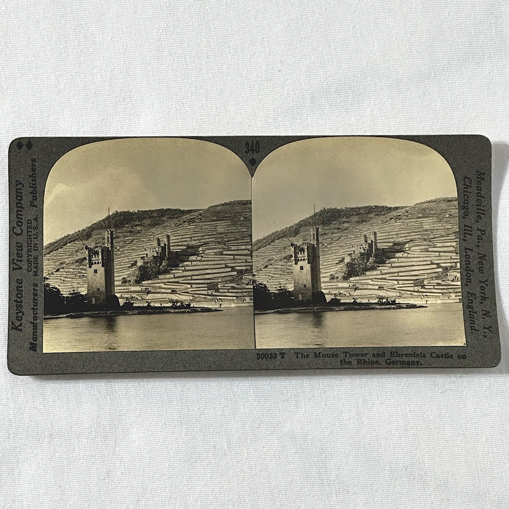 *💙 5 for $20* Stereoview photo card- Keystone View Co photography- Germany